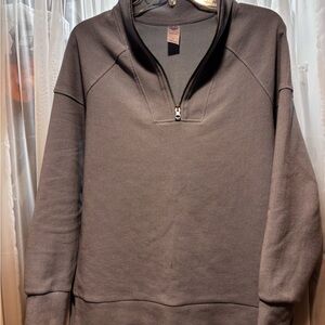 Ladies Half-Zip Sweater